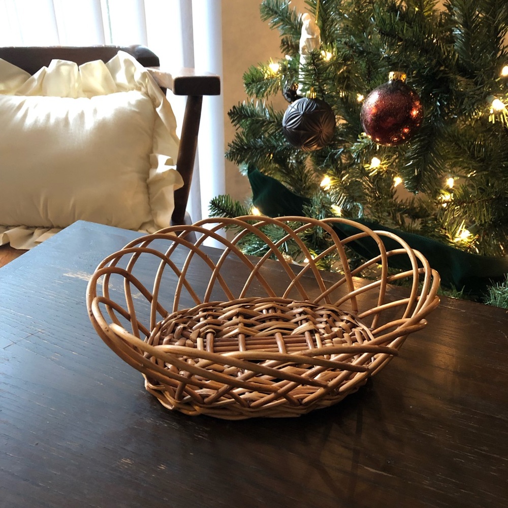Woven Wicker Basket